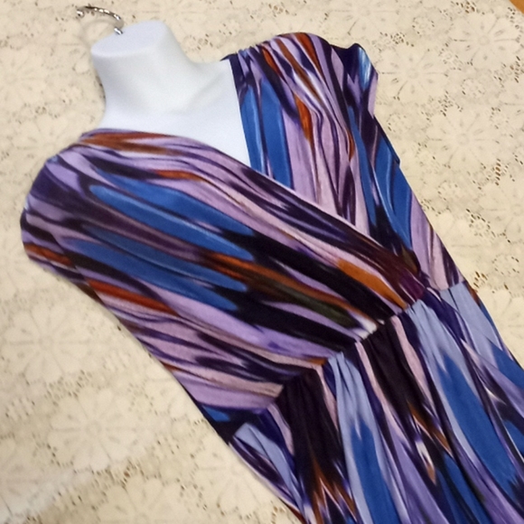 Anthropology- Donna Morgan Striped Dress👗 - Picture 12 of 14